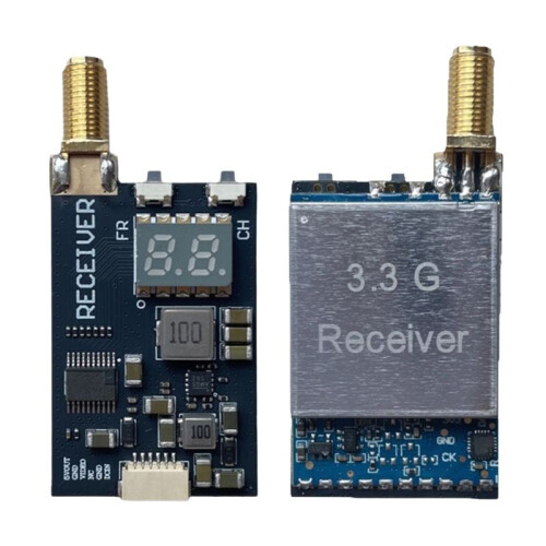 Modulo Ricevitore Analogico Wireless FPV VRX RX3364-CPB 3.3G Modulo di Trasmissione Audio Video FPV Modulo Ricevitore Wireless 1