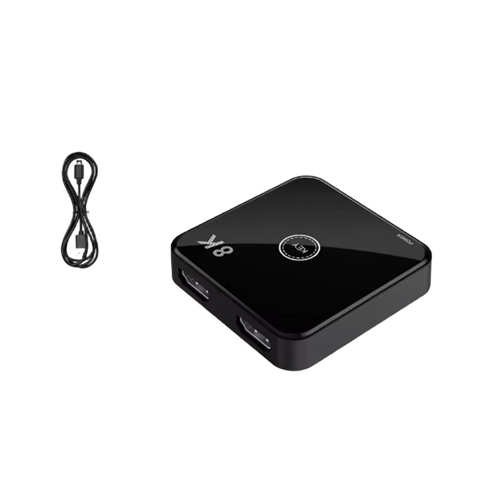 8K 60Hz -Compatible Switcher 2 Port Bi-Direction Transmission -Compatiblei 2.1 Bi-Directional Splitter 6032469190484