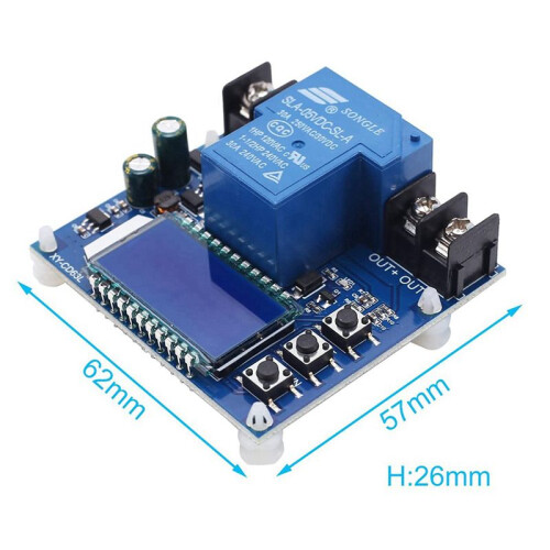 4X Low Voltage Cutoff,  6V-60V Low Voltage Protector Disconnect  Discharge Protector 2
