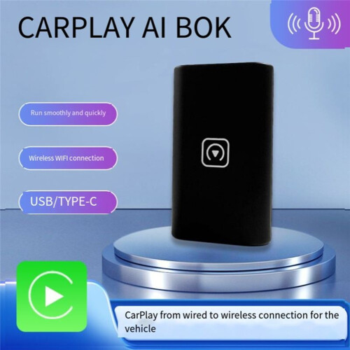 CarPlay  Box Wireless CarPlay Adapter Wired to Wireless CarPlay for USB/Type C Dongle 1