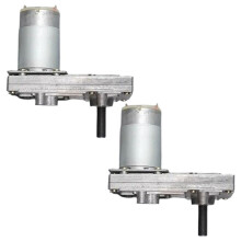 2PCS 555 Metal Gear Motor 12V 24V High Torque Motor Low Noise for DIY Projects