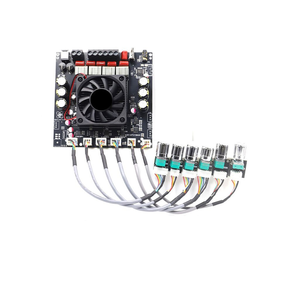 Ht21max Digital Amplifier Board 2.1 Channel 200Wx2+400W Subwoofer Amplifier Board Tpa3223 6031041053353