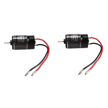 2X Mega 550 12T Borstad Motor ARAG1005 för ARRMA 1/10 Granit SENTON VORTEKS Rock RC Biluppgraderingsdelar
