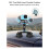 Suction Cup Mount for ,Camera Car Mount  Car Window, Windshield 360 Rotation Double Suction Cup Mount 3