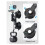 Suction Cup Mount for ,Camera Car Mount  Car Window, Windshield 360 Rotation Double Suction Cup Mount 4