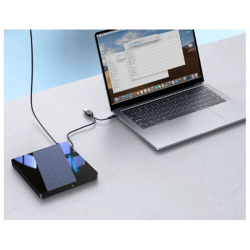 Externe CD/DVD-Drive Computer Externe Brander DVD CD Notebook Externe Draagbare Optische Drive CD-Brander 1