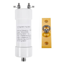 1:2 Balun 200W Shortwave Balun Antenna 1-56MHz Input 50Ω to Output 100Ω for Shortwave SSB CW LSB USB AM FM Radio