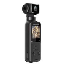5K-Taschen-Digitalkamera mit Externem Mikrofon, 270 Drehbare WLAN-Videorekorderkamera für Outdoor-Sport, Fahrradreisen
