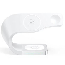 Magnetic Wireless Charger 4 in 1 Phone Stand Fast Charging Station Universal Wireless Fast Charging for Mobile Phones,B