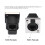 RJ45 Waterproof Network Connector with Rubber Cover D Type Panel Mount Socket RJ45 Ethernet Connector 90 Degree 5