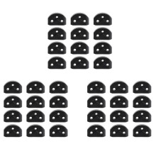 36Pcs Classical Guitar Rollers String Trees Retainer Guides Guitar String Locks Nut Block Clamp, Black