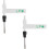 2pcs BSR Needle Stylus Double-Sided Record Player Needle Replacement Phonograph Record Player Stylus for BSR ST-16 ST-17 1