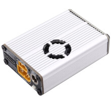 PD3.1 140W Bidirectionele Snellader TYPE C USB 2S met Koelventilator voor LiFePO4/Li-Ionbatterijen - PD3.1/QC4+/DRP Zilver