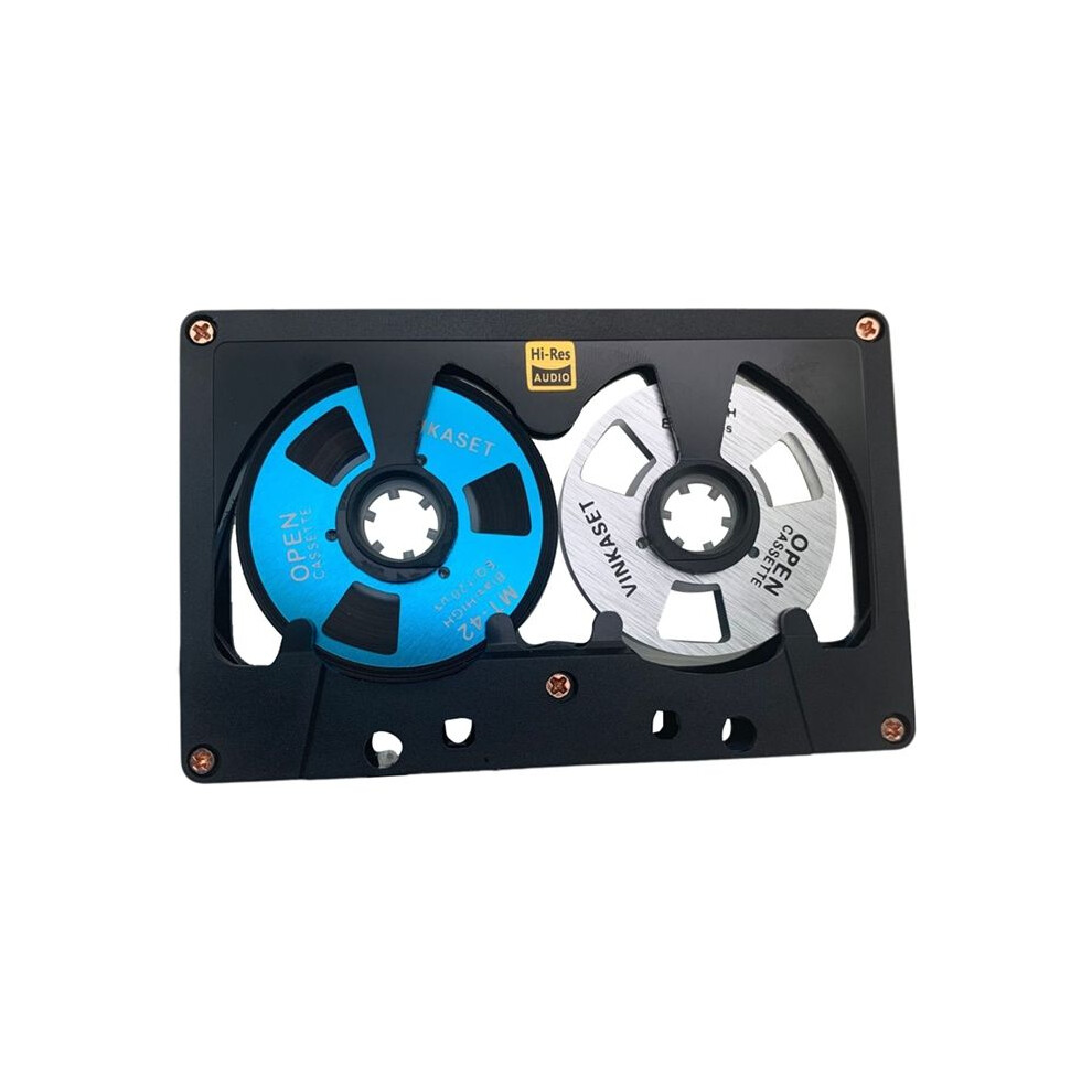 50-Minutes Blank Cassette Tape Blank Reel To Reel Tape Cassette Double-Sided Metal Reel Hollow Case Tape Disk 6032513917845