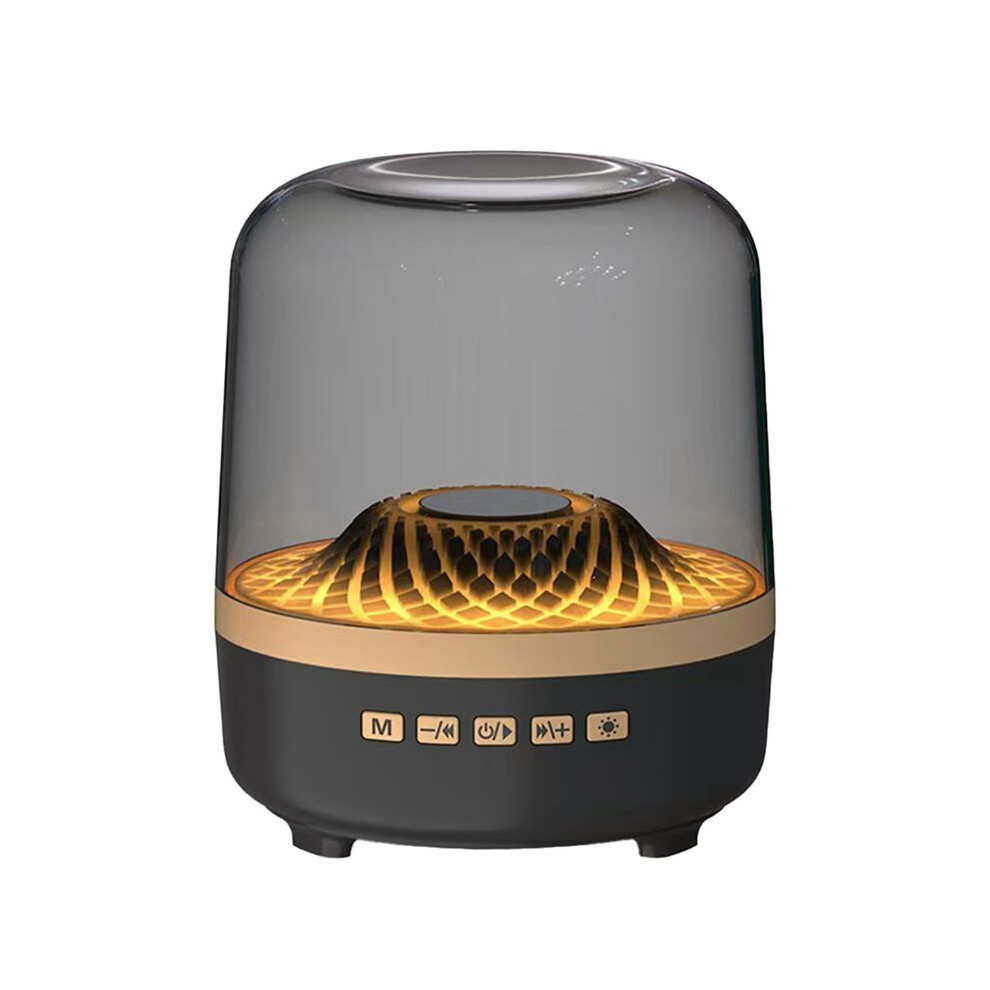 Colorful Glass 4 Speakers Home High Volume Wireless Sound Box Subwoofer Speakers Rgb Atmosphere Small Speaker 6033435460730