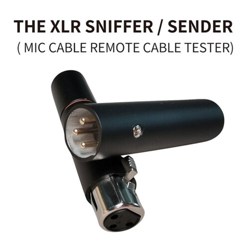 Audiokabeltester XLR-Interfacetest Elektronisch Testinstrument Professionele Audiotester 1
