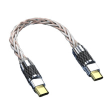 Convertitore HiFi OTG Adattatore per Cuffie Amplificatore Audio Scheda Audio Cavo Dati USB C Auricolare Tipo-C A Tipo-C