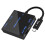 USB 3.0 Five in One Expansion Dock Portable USB 3.0 Light Emitting HUB /TF Multi Port External Expansion Dock 1