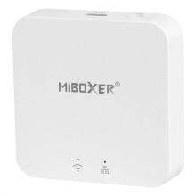 MiBOXER Tuya Zigbee 3.0 Hub Inalámbrico de 2,4 GHz con WiFi, Control por Voz y Aplicación para Casa Inteligente.