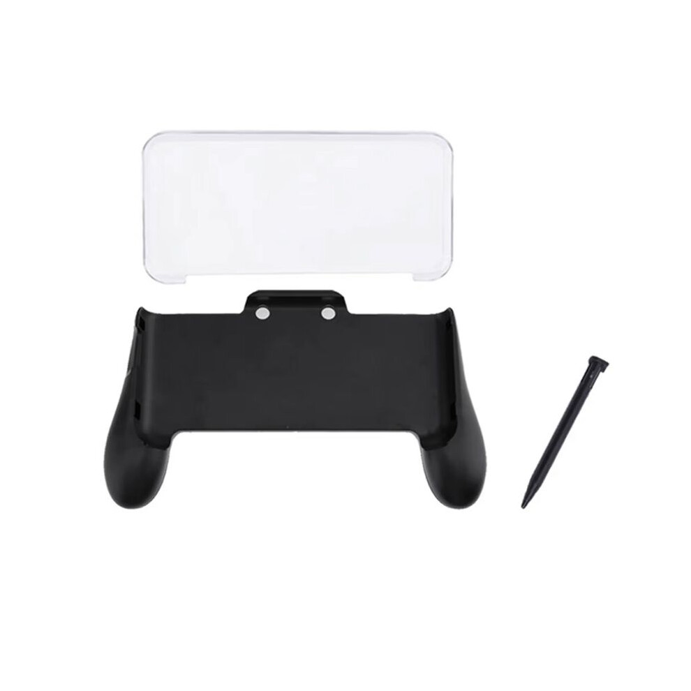 For New 2Ds Ll Ergonomic Hand Grip Protective Crystal Case And Stylus Pen Gaming Bundle For Enhanced And Protection 6032408099359