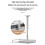 Ceiling Mount with Tray for Projector/Camera Holder Shelf Adjustable Height 8