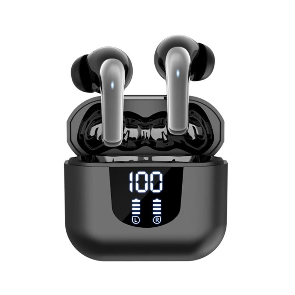 Translation Headphones Wireless 5.4 Earphone Hifi Audio Low Power Enc Earbuds Real- Translator Black 6032431152373
