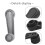4X Universal Car Window Connect Winder Handle Crank Door Lever Handle 2