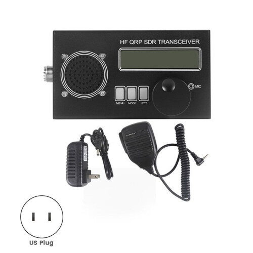 8 Band USDX USDR  QRP SDR Transceiver SSB/CW Transceiver  Shortwave Transceiver EU Plug 2