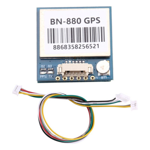 Modulo Gps Doppio Gnss Bn-880 con Bussola Qmc5883L per Controller di Volo Amp2.6/Pix-Hawk