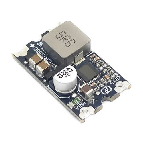 - Step-Down Spanningsgeregelde Voedingmodule  8A Step-Down Chip 5V Instelbare Printplaat Hoog Vermogen 35V 40W 1
