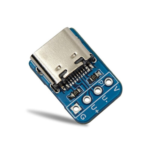 16-Pins Type-C Naar 2,54 mm Pinmodule Usb 5V-Voeding Uitgerust met een 16-Pins Type Aansluiting 1