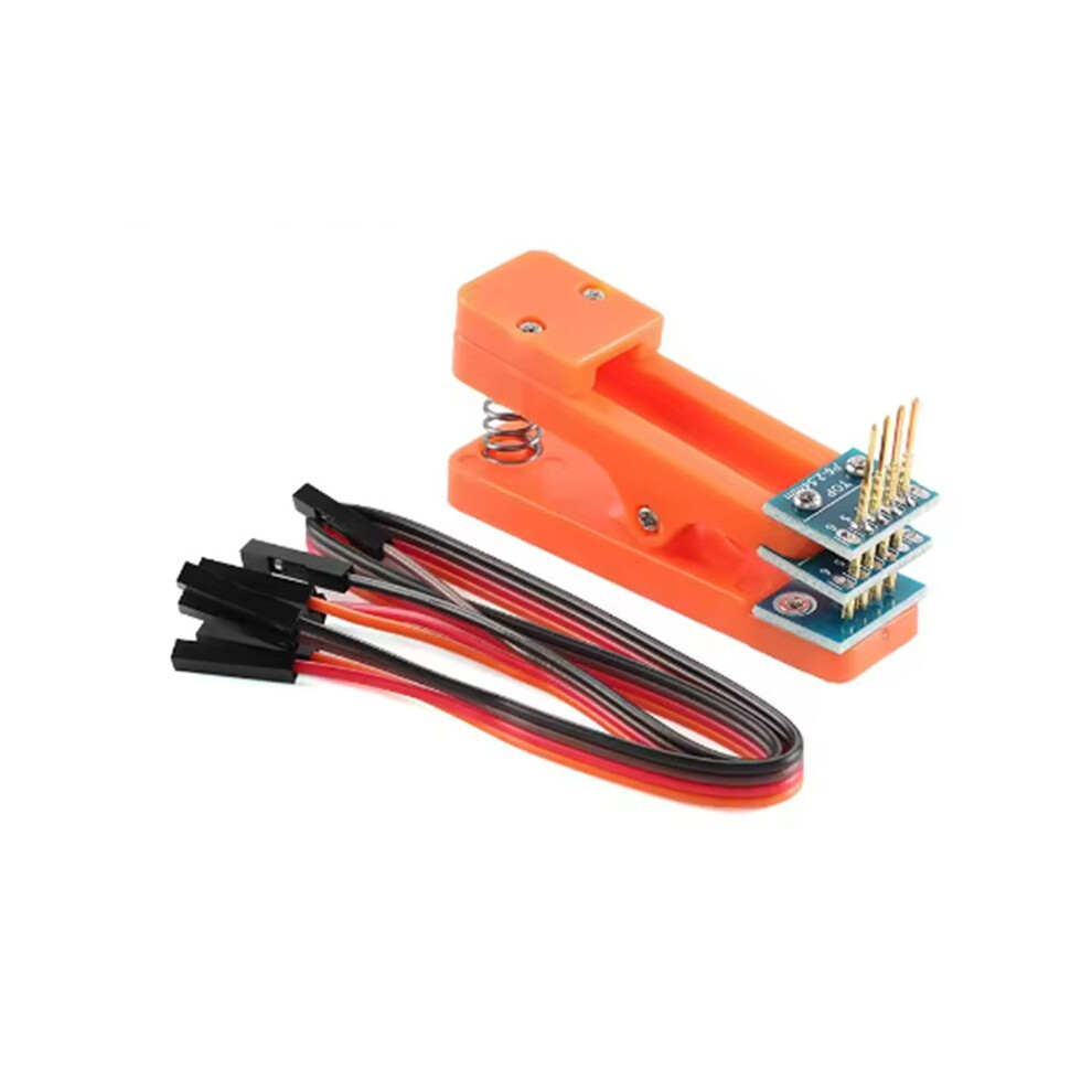 Test Stand Pcb Clip 2.54Mm Spacing Clamp Burning Fixture Probe Pogo Pin Download Program Burn 4P Cable 6034047474733