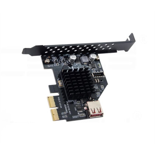 Scheda di Espansione Frontale Usb 3.1 Type-e Scheda Frontale Pcie X2 A Type-C Chip Asm3142 Scheda di Espansione Frontale Usb3.1 Type-e+Usb2.0