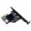Scheda di Espansione Frontale Usb 3.1 Type-e Scheda Frontale Pcie X2 A Type-C Chip Asm3142 Scheda di Espansione Frontale Usb3.1 Type-e+Usb2.0 3