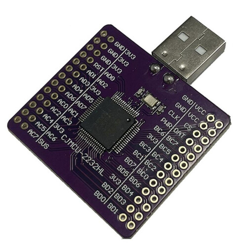 Cjmcu-2232 Ft2232Hl Modulo di Memoria Esterna Usb A Uart/Fifo/Spi/I2C/Jtag/Rs232