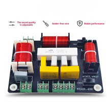 300 W 4-Wege-Frequenzweiche, Audio-Lautsprecher-Frequenzweiche, Bass + Dual-Mitteltöner + Höhen, Frequenzteiler, Professionelle KTV-Frequenzweiche