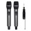 Draadloze Microfoons, Draagbare Dynamische Microfoon U-Bandmicrofoon voor Zang, Show, Vergadering 1