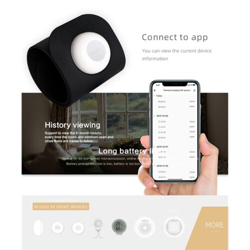 Tuya Zigbee Multifunctional Pressure Sensor Flexible Thin Film Pressure Sensor  Linkage  Life APP Length 40cm 1