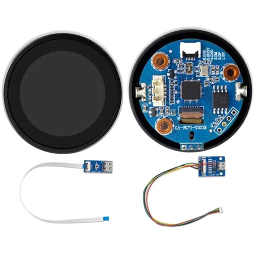 Modulo Display LCD da 1,28 Pollici, Schermo LCD Touch Screen da 240x240, 4 Pin, DC5 V, con Touch