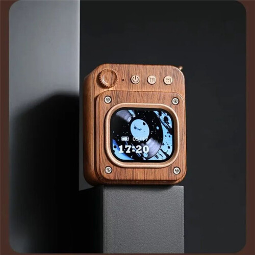 Vintage -Luidspreker Multifunctionele Slimme -Luidsprekers Draagbare Luidspreker voor Buiten Touchscreen Zakaudio 1