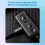 Remote Control TYPE-C Rechargeable Shutter Button  5.3 Wireless Controller for Navigation Novel Reading Black 6