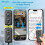TéLéCommande Sans Fil  5.3 Rechargeable de Type C, Bouton D'Obturation, pour la Navigation, la Lecture de Romans, Noire 2