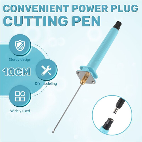 Electric Foam Cutter 10cm Cutting Pen + Electronic Adaptor Cut 1