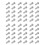 60 Pieces Ordinateur TV Moniteur LCD Support Support Vis de Montage M4X10mm 1