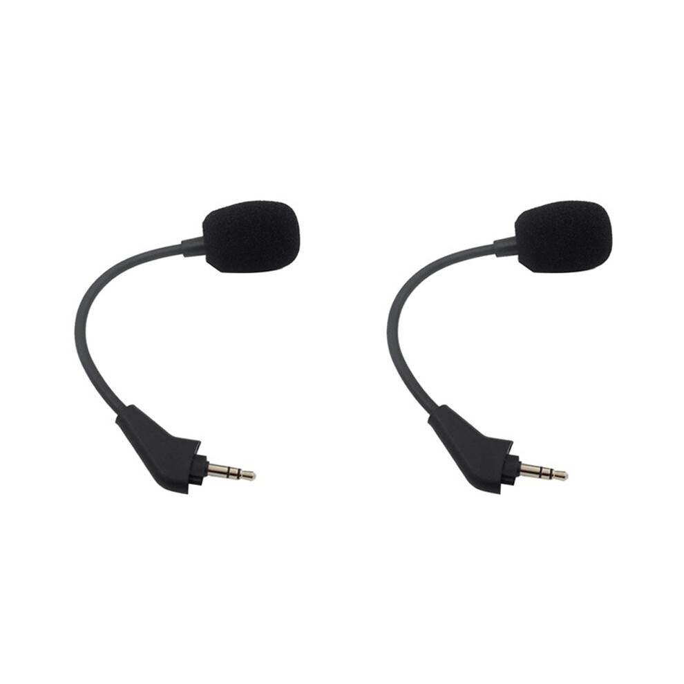 2X Replacement Game Mic Aux 3.5Mm Microphone For Hs50 Pro Hs60 Hs70 Se Gaming Headsets Headphones Gooseneck Mic 6034036710682