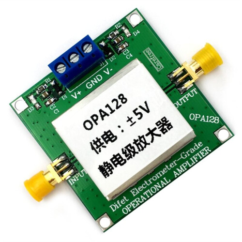 1PC Electrometer-Grade Operational Amplifier OPA128 Low Bias Low Offset 110dB Gain High Resistance with Shield 2