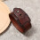 Pulseira de Couro Retro Simples Marrom 3