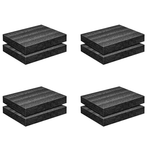 8x Polyethylene Foam 16X12X2Inch Polyethylene Foam Sheet Thick Foam Padding Foam Inserts