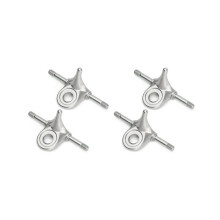 2 Paar Roller Skate Driehoek Trucks, Roller Skate Plaat Vervanging Double Action Trucks Rolschaatsen Accessoires