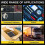 8x Polyethylene Foam 16X12X2Inch Polyethylene Foam Sheet Thick Foam Padding Foam Inserts 4